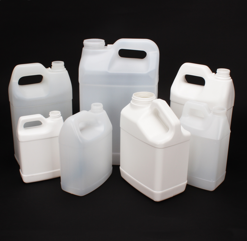 11 Plastic F-style Jugs #220