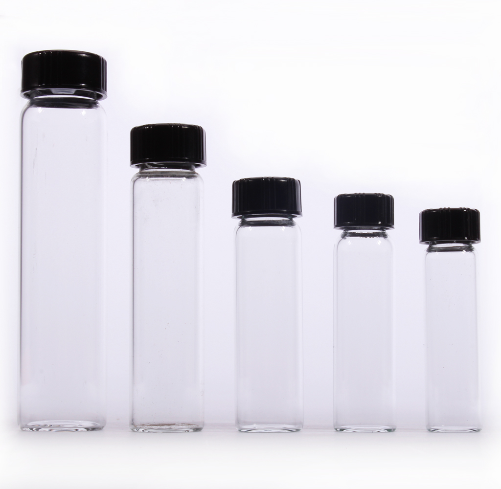8 Glass Vials